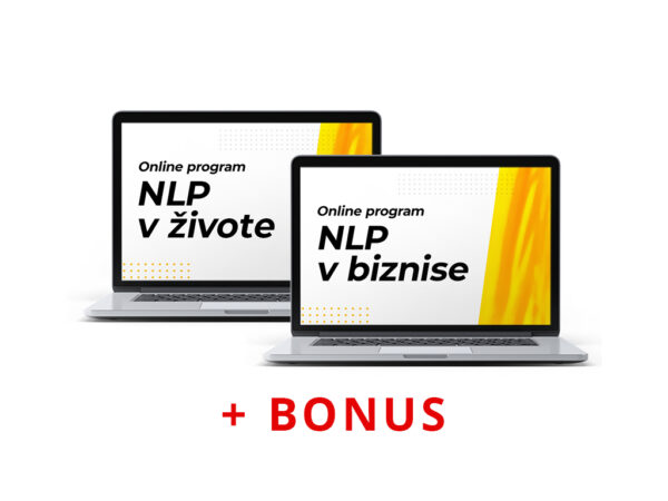 Balík NLP v živote + NLP v biznise + bonus Rýchlokurz úspešnej komunikácie