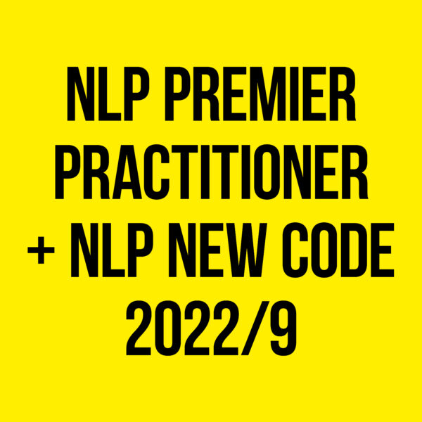 NLP Premier Practitioner + NLP New Code 2022/9