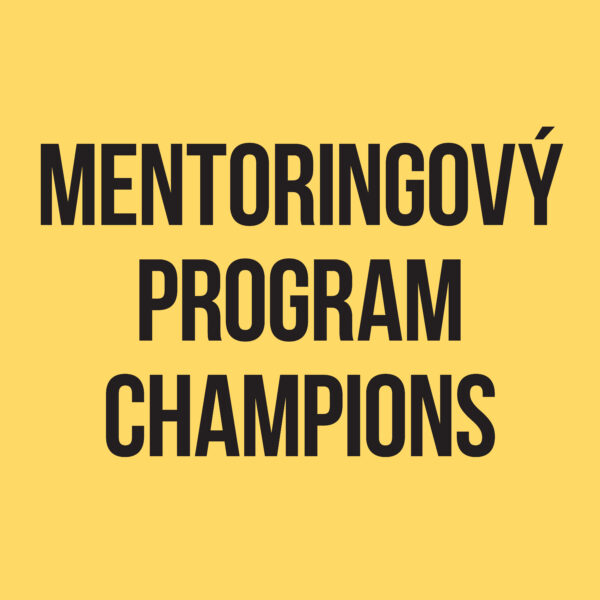 Mentoringový program Champions