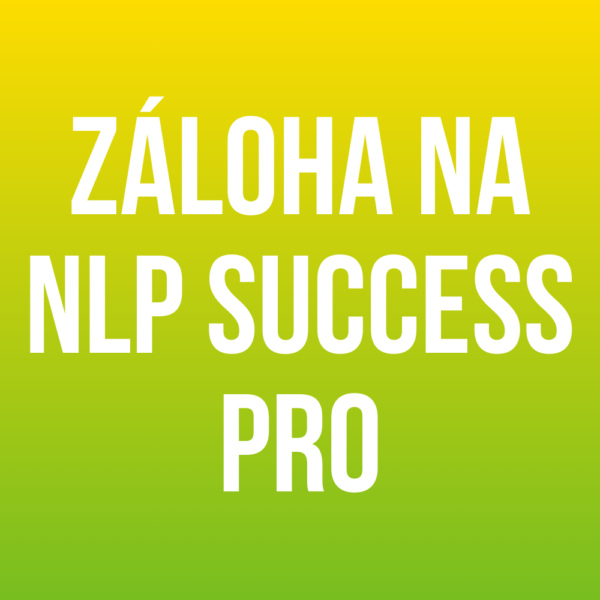 Záloha na NLP Success Pro