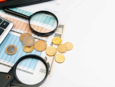 Desk office business financial accounting calculate