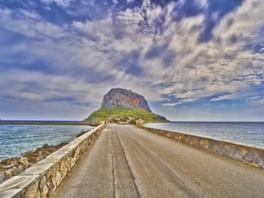 Island of Monemvasia in Greece