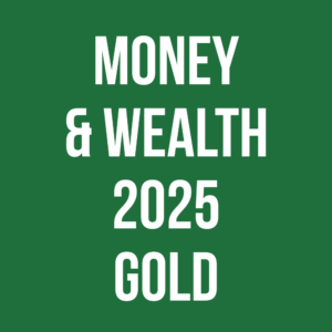 Gold vstupenka na tréning Money & Wealth 2025