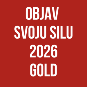 Objav Svoju Silu 2026 GOLD 1 + 1