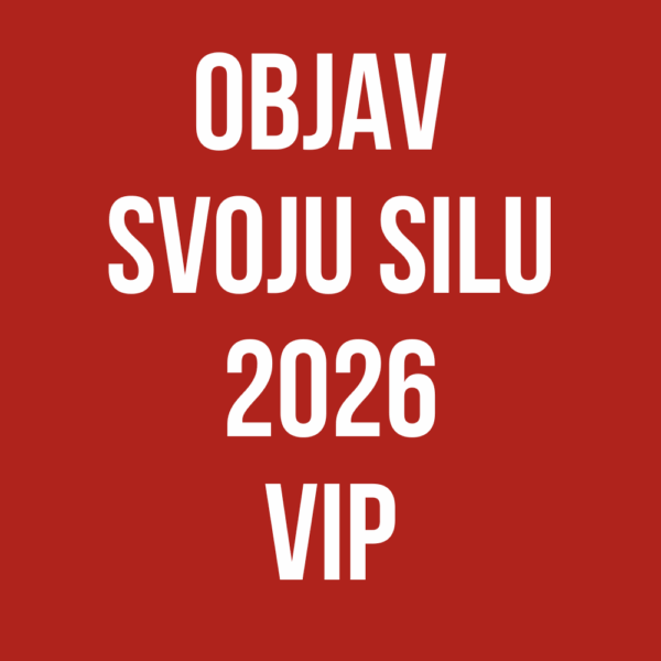 Objav Svoju Silu 2026 VIP