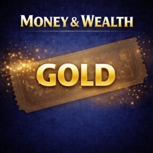 Money & Wealth GOLD vstupenka