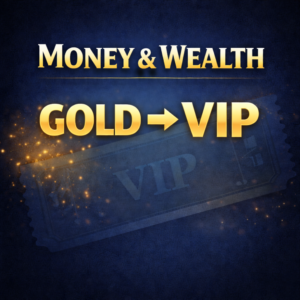 Money & Wealth upgrade GOLD → VIP