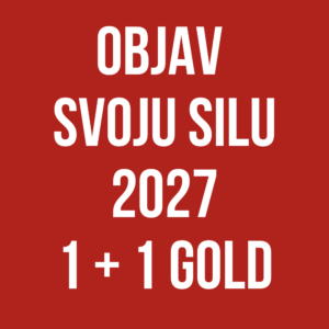 Objav Svoju Silu 2027 GOLD 1 + 1